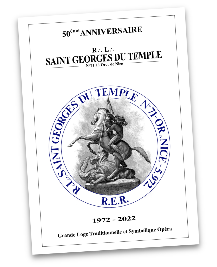 Livret du 50ème anniversaire de Saint-Georges du Temple