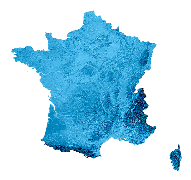 Carte de France pour rejoindre saint-Georges du Temple